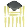 FUMHEUF ACFHRL2 Polycarbonate Bladed Trimmer Head Compatible with Ryobi 18V,