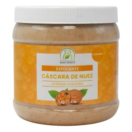 Exfoliante Facial-Corporal Cáscara de Nuez 1 kg Suaviza y Renueva la Piel
