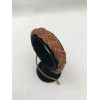 Unbranded Perfect fit unisex light brown Braided leather adjustable bracelet