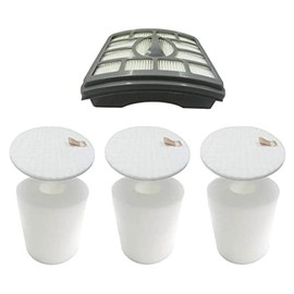HASME XFF500 XHF500 Filter Kit Replacement for Shark Rotator Pro Fits for NV500 NV501 NV502 NV503 NV505 NV510 NV520 NV552 UV560