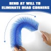 3-Pack Fan Cleaning Brush with Bendable Microfiber Dust Cleaning Brush