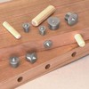 Pack of 28 Dowel Hole Markers, Wooden Dowel Centring Tips