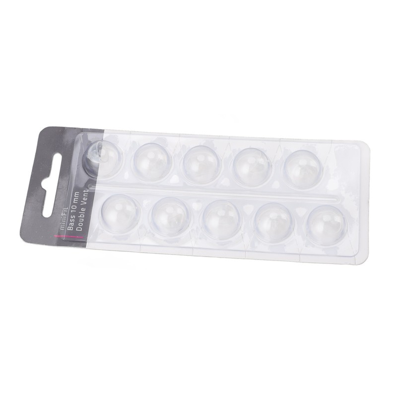 10pcs Double Vent Bass Dome Accessory Single Layer Double Vent