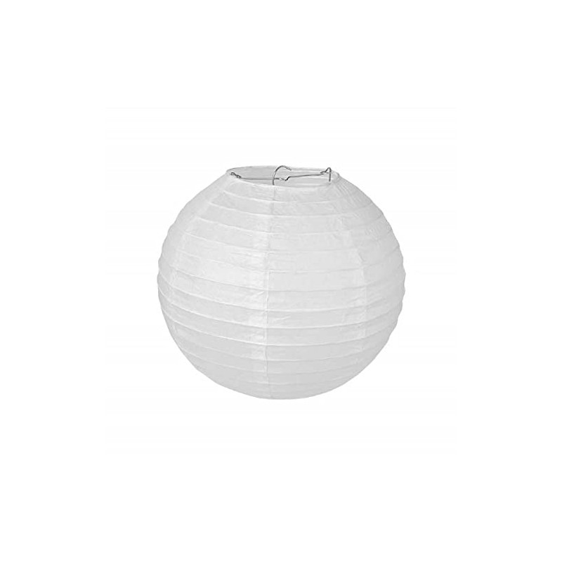 Pajoma Paper Lamp Lantern Lampion White 1 Piece for Party