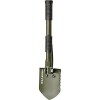Humvee Folding Shovel, with Pickaxe, Rubber Grip, Olive Drab