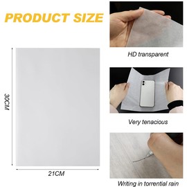 Translucent Sulfuric Paper A4 Tracing Paper 50 Sheets Copy Transfer Sulfuric Acid Paper for Animation Calligraphy Drawing Copying