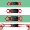Pack de 3 Custom Slide On Silent Pet ID Tags,
