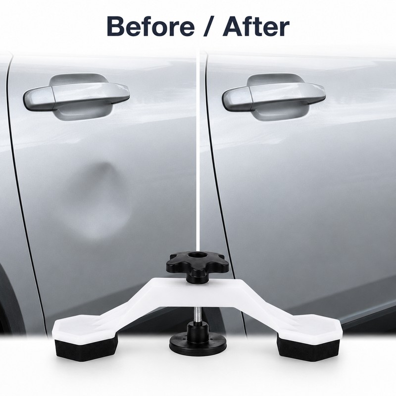 Paintless Dent Repair Puller Kit with Bridge Puller & 6