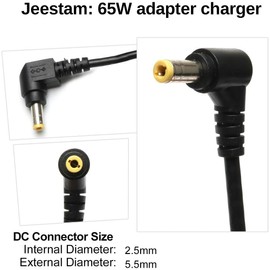 Unbranded AC Adapter For Motile 14" Performance Laptop M141 M142 Charger 65W 19V 3.42A