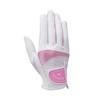 Callaway SOLAIRE DUAL WMS WHT/PNK 20 25 Gloves, 7.9 inches