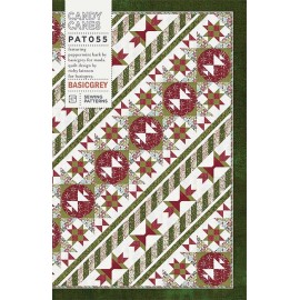Candy Canes Quilt Pattern by Basic Grey