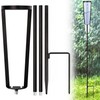 Outdoor Rain Gauge Stand for AcuRite 00850A3, Freestanding Mount for