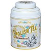 New English Teas Vintage Victorian Tea Tin in White with