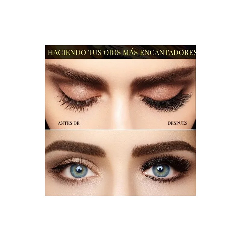 10 Pares Pestañas Magnéticas Con Delineador De Ojos Y Pinza