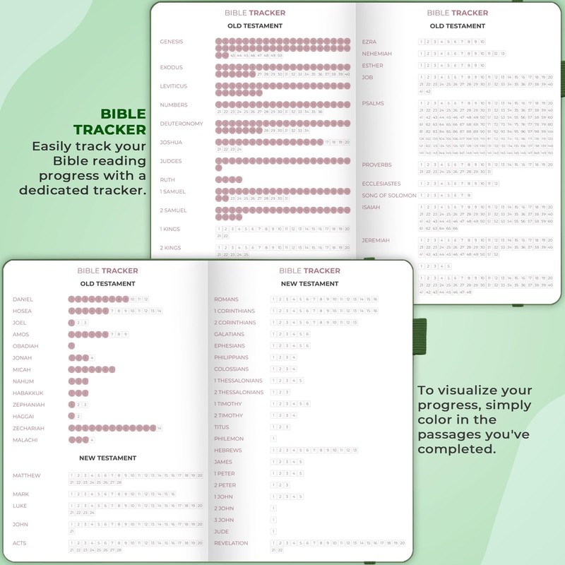 Clever Fox Bible Study Journal – Church Notes Notebook (Forest