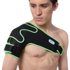 Orthomedic, Soporte Para Hombro, Talla Mediana, Izquierdo, Negro