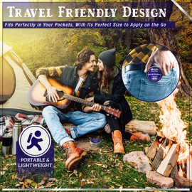 Handy Hound Occo Bobbo No Boundaries Solid Cologne - Classic and Clean Scent that Combines Woody-Fresh Musk Cedar and Citrus Notes - Made In The USA - All-Natural Ingredients - 2 oz