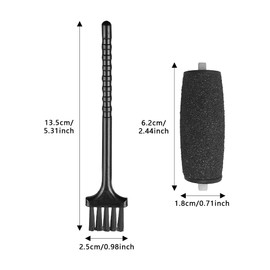 Ersatzrollen für Fußfeile, mittelharte und sanfte Hornhautentfernung, für elektrische Fußfeile, Pediküre, Hornhautentferner, 10 Stück