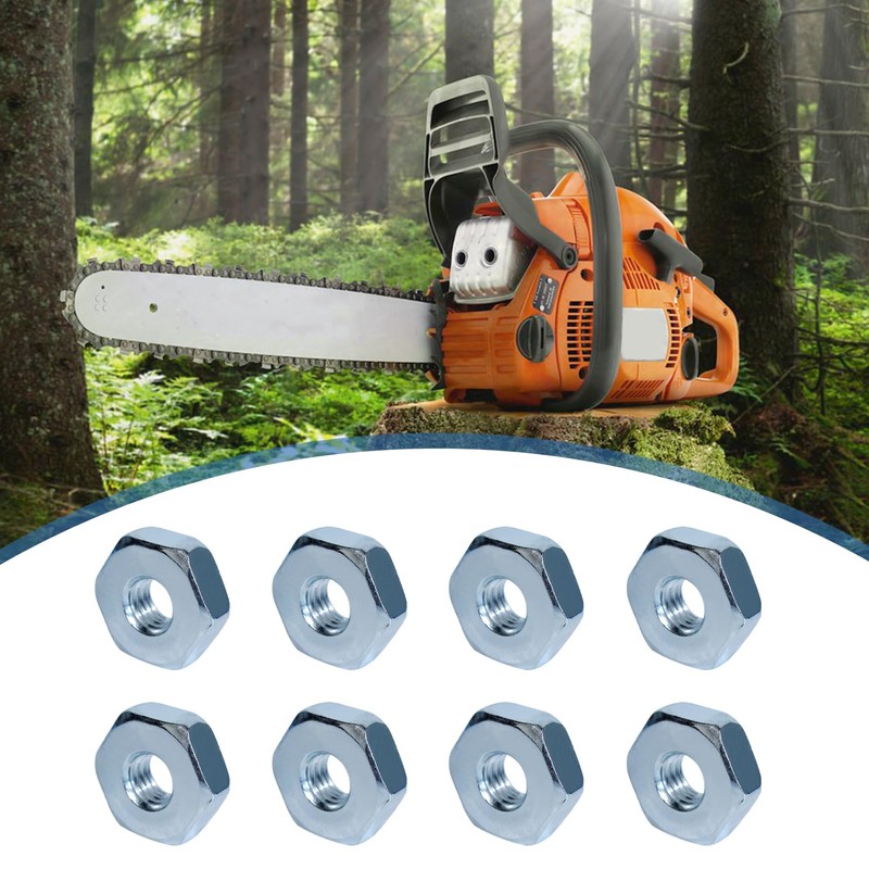 AUMEL 8 Pcs/lot Chain Sprocket Cover Bar Nut Kit for