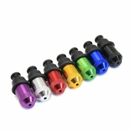 Unbranded Smooth Metal Pepper Shaker w/ Rubber Pacifier Bullet - Black, 1 Pack