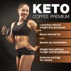 Keto Coffee Premium - Aktiviert den Gewichtsverlust, reduziert Viszeralfett, mit