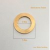 4PCS Saw Blade Bushings, 1" to 20mm Brass Adapter Bushing