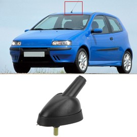 Base de Antena de Coche Base de Antena Adaptador de Base de Radio FM Aérea para Coche Toma de Antena Negra Montaje en Techo para Punto Doblo Brava Seicento para Ducato