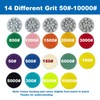 MiJunHD 1inch 25mm Mini Diamond Polishing Pad Set, 14PCS Different