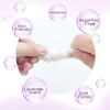 Pack of 100 Makeup Remover Wipes Individually Wrapped,Lavender Scent,Face Cleansing