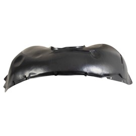 TRQ Front Right Inner Fender Liner Black Passenger Side Compatible with 2004-2011 Volvo S40 VO1251100
