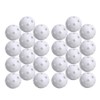 YeahiBaby Golf Training Balls Practice Balls 24 Pieces (White)