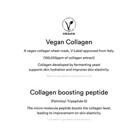 Abib Collagen Gel Mask Heartleaf Jelly 10 Sheets I Vegan Collagen, Cooling Nourishing Hyaluronic Acid Hydrogel Facial Mask