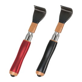 NIDHFG 2 Pieces Back Itch Tickling Tool, Telescopic Itch Tickling Device, Creative Itch Tickling Device, Manual Massage Tool.