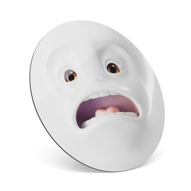 FIFTYEIGHT PRODUCTS / "Shocked" Trivet (Diameter 18.8 cm, White, Made in Germany)