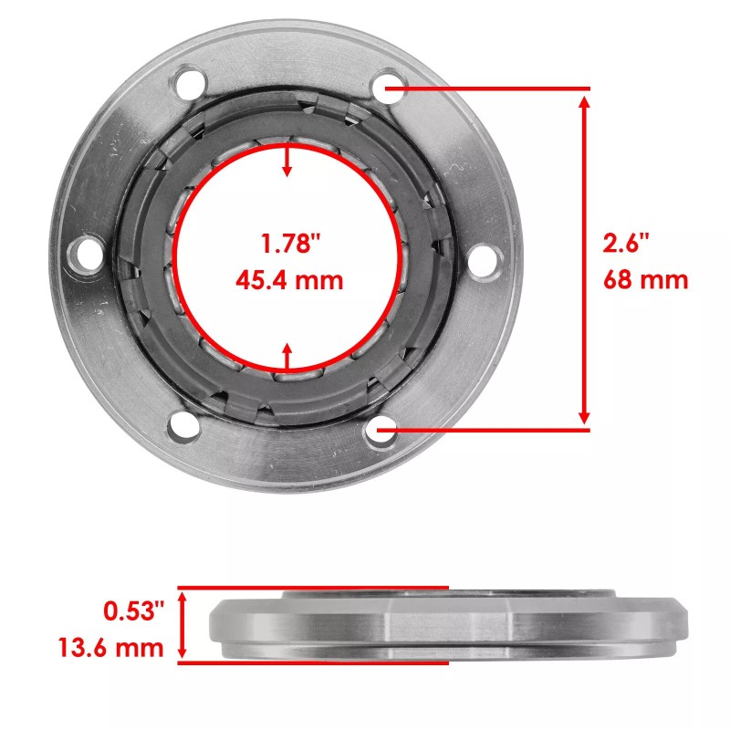 Celox for Honda TRX300EX TRX300X 1993-09 Starter Clutch One Way