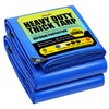 Eastarp 10x12 10Mil Heavy Duty Blue Tarps, UV Resistant &