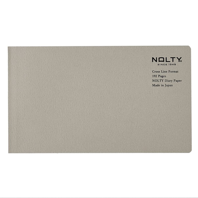 Nippon Management Association NOLTY Notebook, Horizontal Slim, Horizontal Ruled Cross,