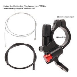 Palanca de Bloqueo Remoto de Bicicleta, Piezas de Repuesto de Bloqueo de Horquilla Delantera de Bicicleta de Aleación de Aluminio de Alta Resistencia para Bicicleta de Montaña