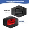 RT-TCZ for Jeep JL Glove Box Compartment Latch Handle Trim