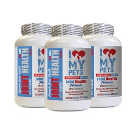 I LOVE MY PETS LLC Cats Hip and Joint - Cats Joint Health with Turmeric - Powerful Formula - VETS Choice - Turmeric for Cats - 3 Bottles (180 Treats)