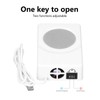 lvifloae USB Heating Cooling Coaster Portable Cup Warmer Refrigeration Pad