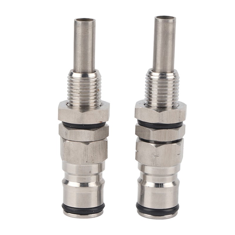 2pcs/ Set Stainless Steel Sturdy Keg Beer Ball Lock Post