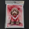 Caroline's Treasures DAC5379GCA7P Labradoodle My Valentine Greeting Cards Pack of