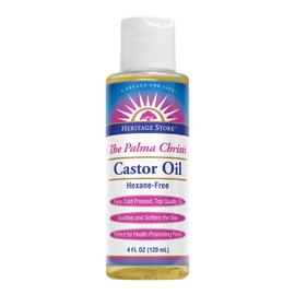Heritage Store Castor Oil, Cold Pressed | 4oz