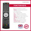 Remote Control For Toshiba TV Models 26WLT66S