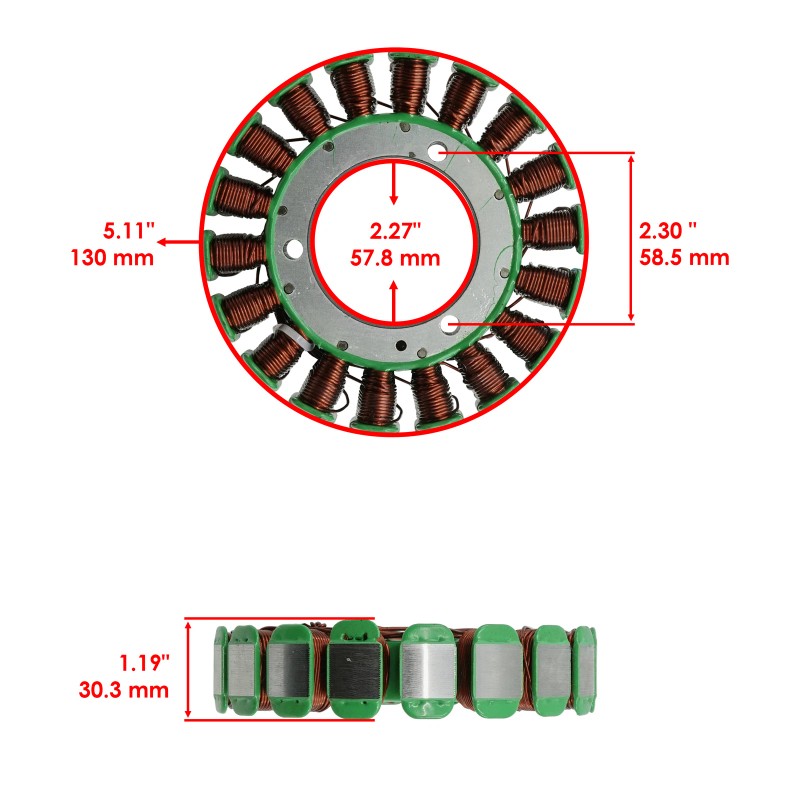 Celox Stator And Gasket for Yamaha XVS1100 XVS 1100 V