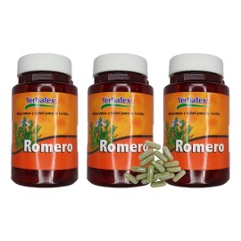 Pack 3 Té De Hierba Romero Envase Con 65 Piezas C/u