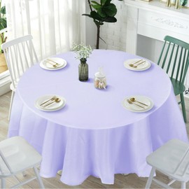 EDI Disposable Tablecloth 12 Packs (Assorted Colors, Round)