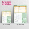 A5 Study And Exam Revision Daily Planner Pad with 52