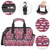 July 4th Holiday Patriotic 14 Pockets Tool Bags Heavy Duty